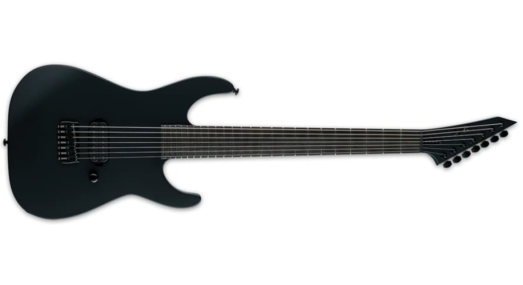 LTD M-7HT BARITONE BLACK METAL BLKS BLACK SATIN